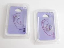 Claire's Set of 2 New Packages Cartilage Earrings 16G & 18G Stainless Steel & CZ