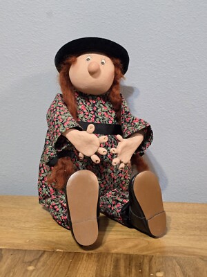 Family Heritage Doll Collection By Robin Fleming Coloma WI Clay & Plush Doll