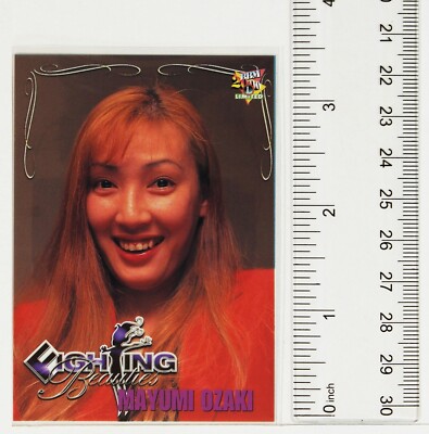 MAYUMI OZAKI - 2000 Limited BBM Women's Pro-Wrestling Trading Card
