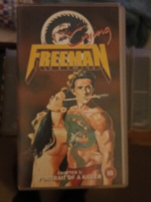 Crying Freeman Portrait Of A Killer Anime Dubbed VHS Recently Tested   