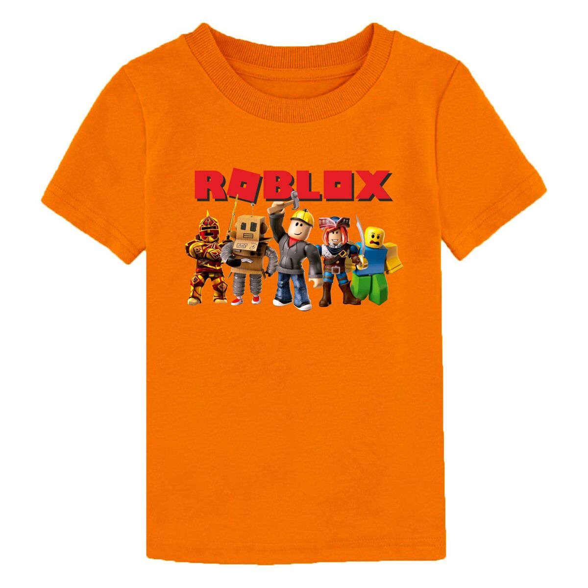 Roblox Orange Tops & T-Shirts for Boys Sizes (4+)