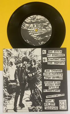 PUSSY GALORE Feel Good About Body 1985 1st Press 45 *NEVER PLAYED