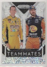 2019 Panini Prizm Teammates White Sparkle Kyle Busch Martin Truex Jr #T-4 07oj