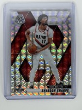 Shaedon Sharpe Silver Mosaic Prizm 2024-25 Panini Mosaic #61 Trailblazers
