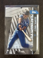 2021 Topps - Topps Platinum Players Die-Cuts George Brett #PDC-8