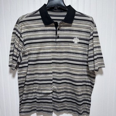 Bugatchi Uomo Mens XL Polo Shirt Short Sleeve 100% Mercerized Egyptian Cotton