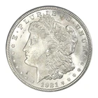 1921  S  Morgan Silver Dollar $1 Brilliant Uncirculated 90% Silver