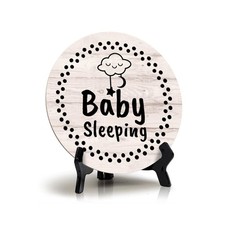 Sign ByLITA Round Baby Sleeping Table Sign 5x5"