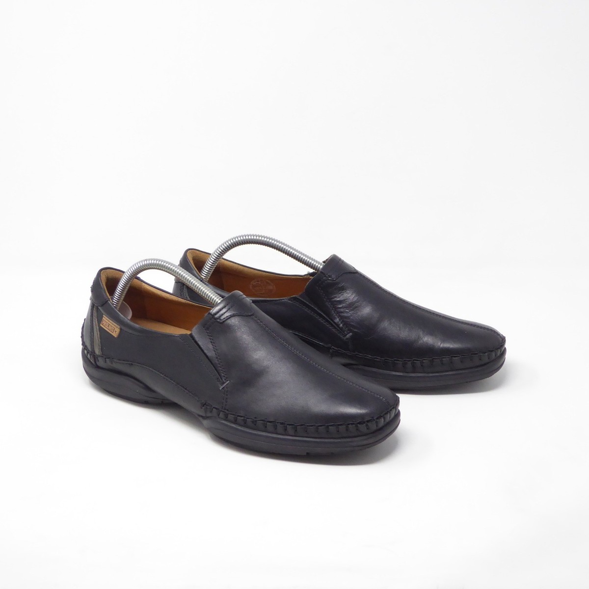 Pikolinos Mens San Telmo M1D-6032 Slip On Shoes Black Leather Loafers 41 / 7.5-8 View 2