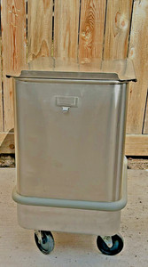 (1) Commercial stainless steel Ingredient Bin.