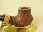 Kevin Arthur USA Bruyere Sitter Volcano Briar Pipe Hard Acrylic Stem — photo 5