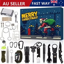 Advent Calendar Survival Kits For Men 24 Day Christmas Countdown Calendar Hiking