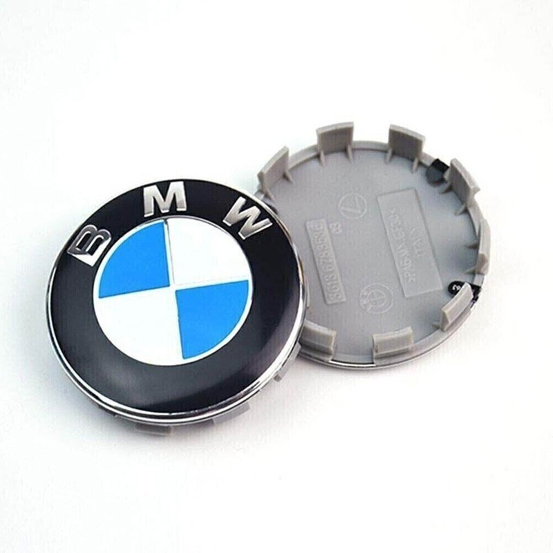 4PCS Genuine For BMW Wheel Center Hub Caps Logo Badge Emblem Original 68mm