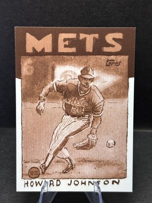 2025 Topps Shoebox Treasures 1986 Topps Howard Johnson #67 Sepia Filter 14/50