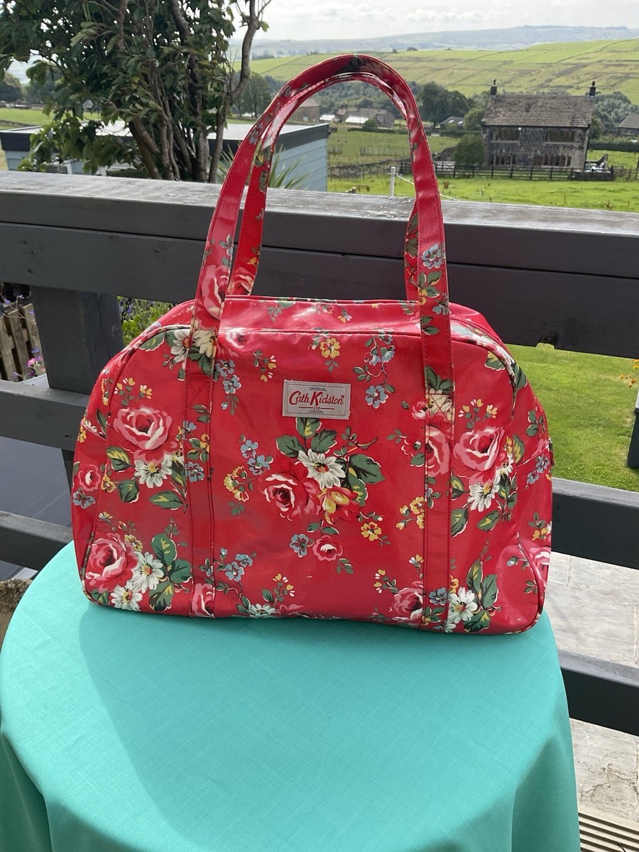 Cath Kidston Oilcloth Handbag Oil Cloth Cath Kidston Green Polka