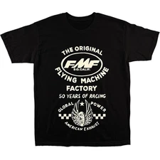 FMF Roadwork T-Shirt - Black, X-Large SU25118906-BLK-XL
