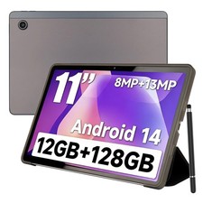 11inch 2K Tablet Android 14 with Octa-Core Processor,12GB RAM  128GB ROM 1TB TF