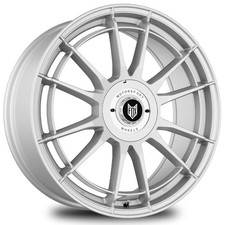 Alloy Wheels 19" Fox VR4 Silver Matt For Vauxhall Insignia VXR [A] 09-16