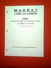 MURRAY LAWN TRACTOR MODEL 8-36506 PARTS MANUAL