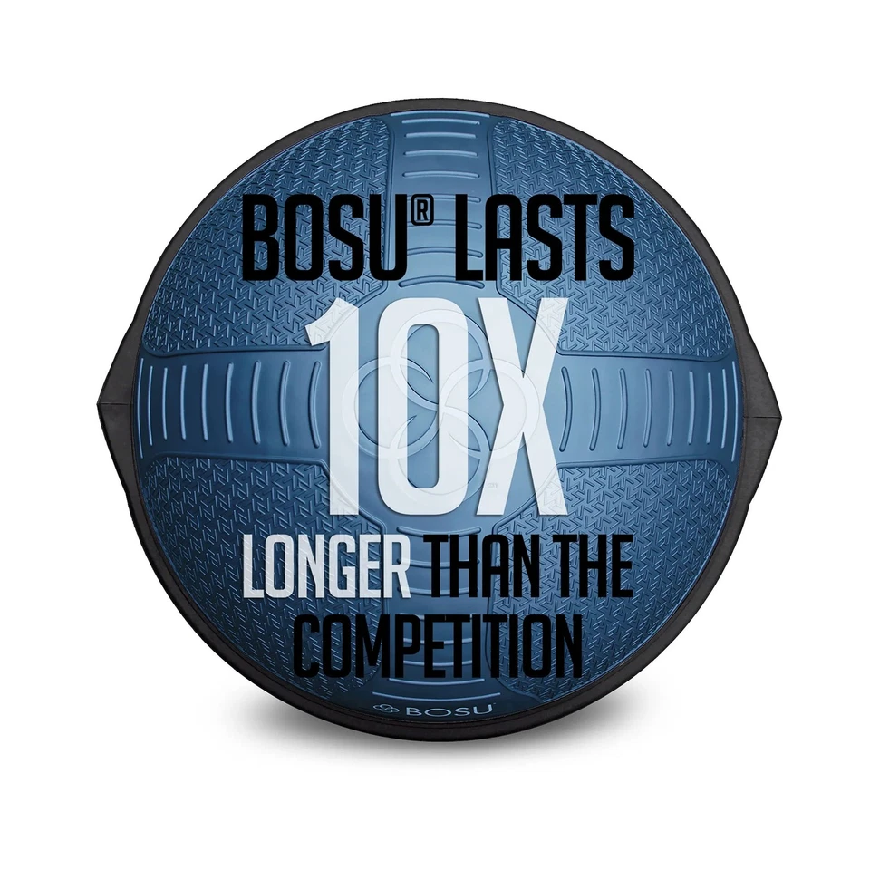 Bosu Home Balance Trainer for Strength, Flexibility, & Cardio Workouts(Open Box) - Image 2 of 4