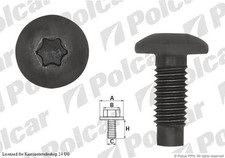Befestigung Schraube f�r BMW F12 F13 F06 Opel Movano X70 A B X62 C U9 ab 87->