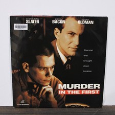 "Murder in the First" Widescreen Laserdisc LD - Christian Slater