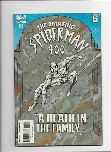 AMAZING SPIDER-MAN #400  VF-NEAR MINT  FREE SHIPPING  DEATH OF AUNT MAE