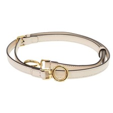 Fendi Peekaboo Shoulder Strap Leather Ivory 1665 FENDI