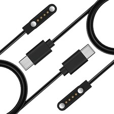 Goffeu 2-Pack USB-C Magnetic Charger for PLAUD Note AI Voice 2 feet