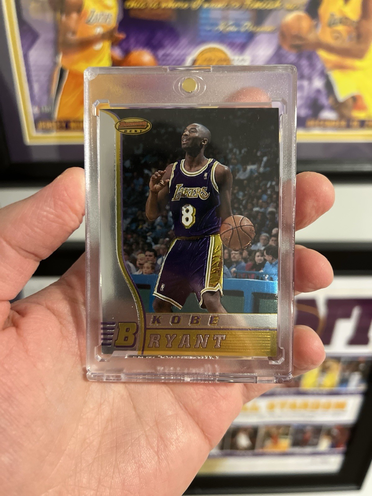 1996-97 Bowman’s Best Basketball KOBE BRYANT ROOKIE RC #R23!