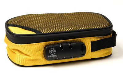 NEW FIREDOG Smell Proof Bag With Combination Lock Odor Proof Stash Case YELLOW
