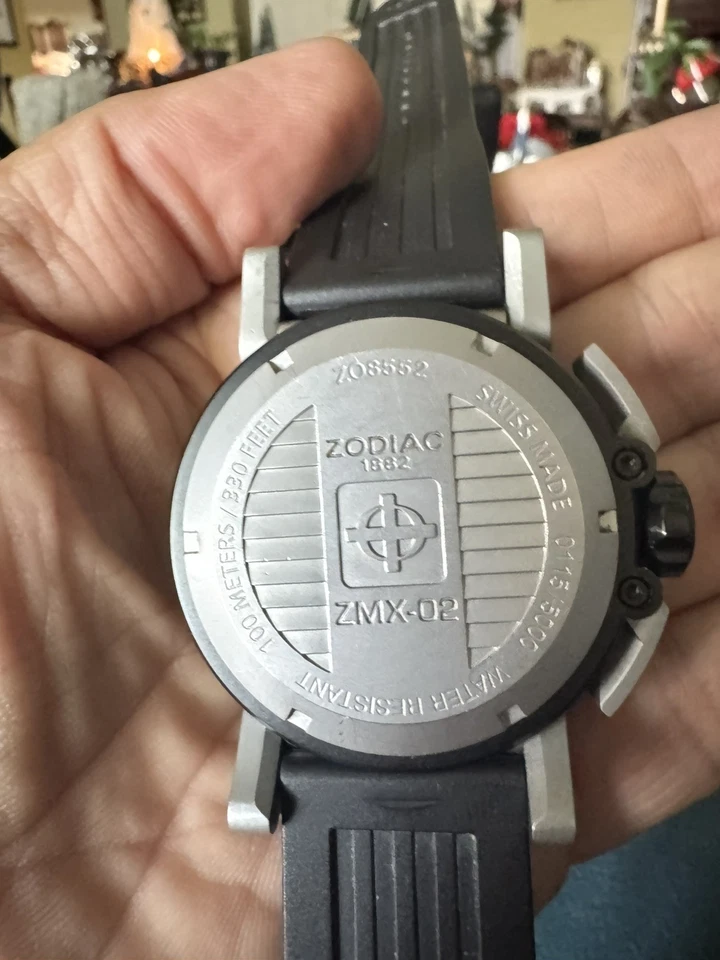 Reloj negro Zodiac ZMX-02 Racer ZO8552 para hombre Foto 2 de 4