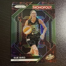 2024 Panini Prizm Monopoly Sue Bird #WNBA19 Red Classic Icons Prizm