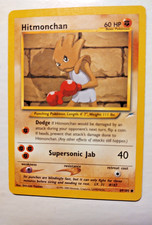 Pokémon Hitmonchan 69/105 Unlimited Pokemon Neo Destiny Card NM Nintendo Vintage on eBay