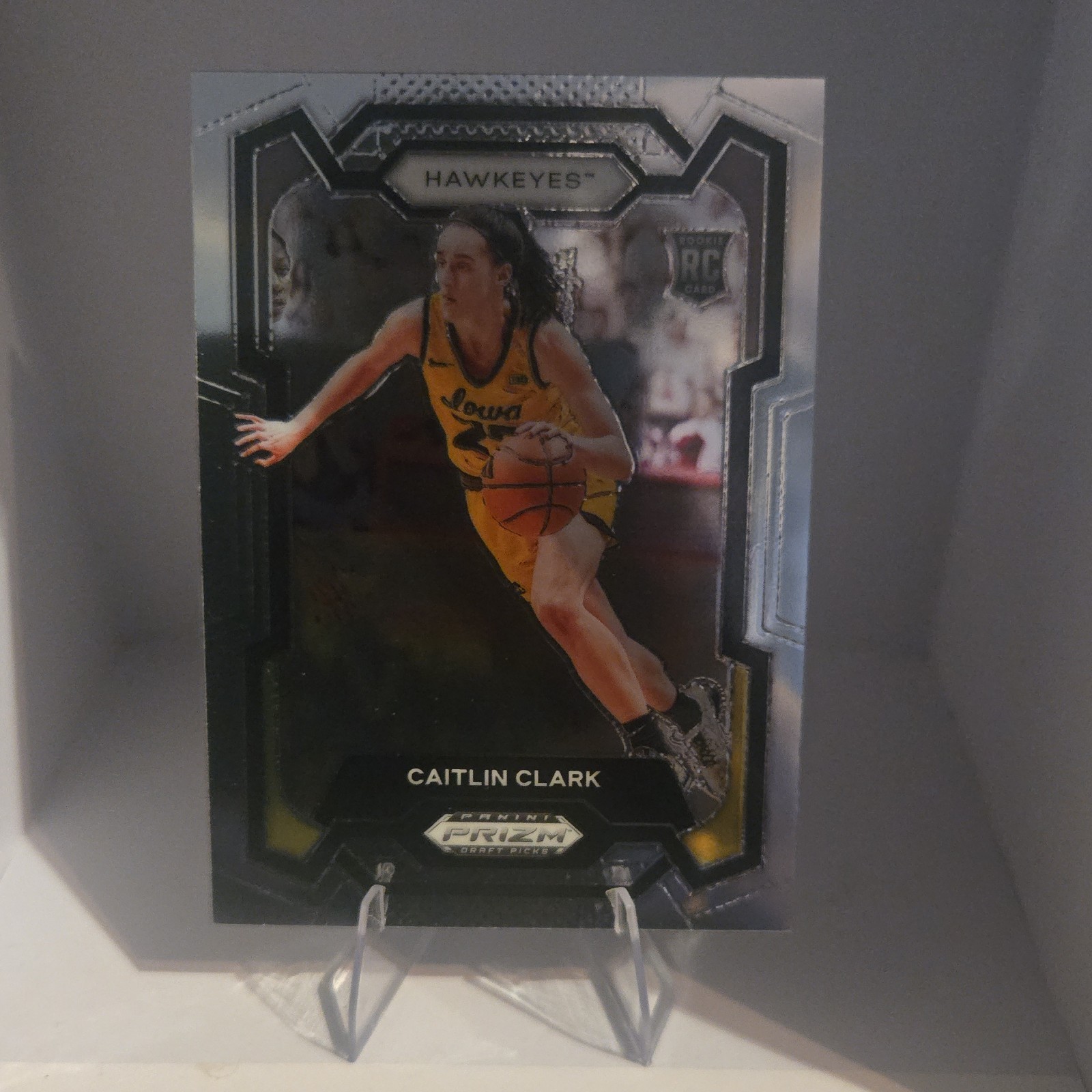 Panini Prizm Draft Picks 2024 Caitlin Clark #57 Rookie Iowa Hawkeyes Basketball
