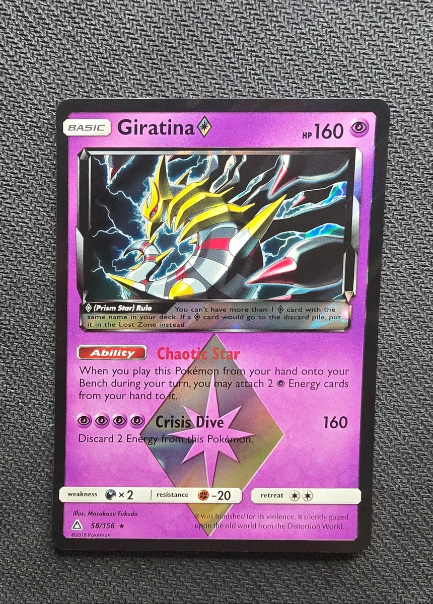 Giratina Prism Star Pokémon TCG Cards for sale | eBay