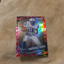 2025 Panini Prizm Marshall Faulk Super Bowl LX Prizm /60 Colts