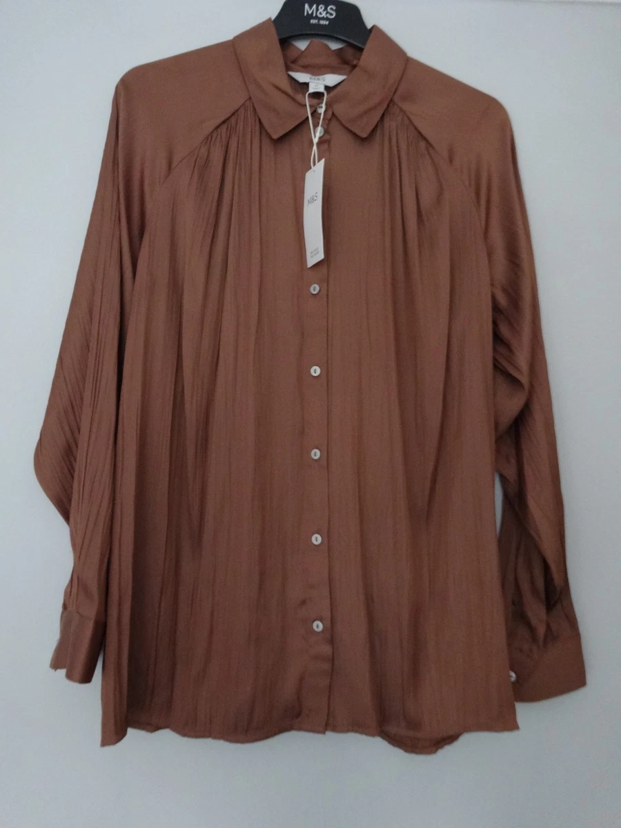 Buy Marks & Spencer Women's Classic Blouse At Amazon.in - Foto 4