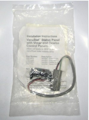 VacuStat 12 VDC Vimar Status Control Panel Switch