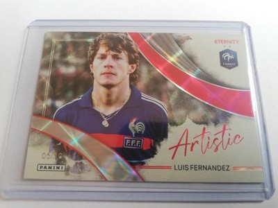 2025-26 Panini Eternity Bleus Luis Fernandez /10 red Artistic Équipe De France