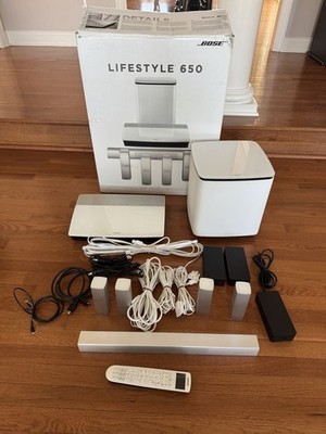 マユみん Bose Lifestyle 650 ワイヤレススピーカー　白 Amazon.com: Bose Lifestyle 650 Home Entertainment System, Works