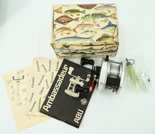 Mulinello Baitcasting ABU Garcia Ambassadeur 1000 07472 vintage con scatola e manuali