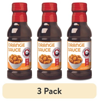(3 Pack) Panda Express Orange Sauce 20.75 oz Bottles - Original Recipe 3pk