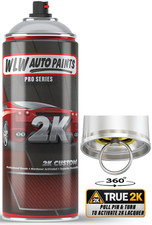 BLACK GLOSS 2K Direct Gloss Aerosol Spray Paint