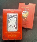 2026 Pamp Lunar Year of the Horse 1 Oz .999 Silver Bar in Assay