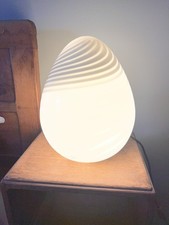 Murano Glass Egg Lamp 1960&rsquo;S/70&rsquo;S Pair. Excellent Condition Stunning Colours