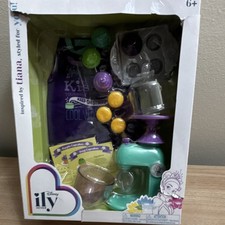 Disney ily 4EVER Tiana Inspired Apron Mixer Cupcake Set for 18 Dolls
