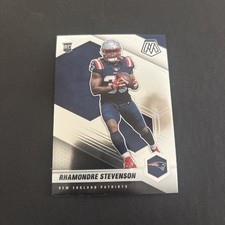 Football Card - 2021 Rhamondre Stevenson 337 - New England Patriots Mosaic RC