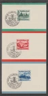 ✔️ GERMANY 3. Reich EXCELLENT RARE Internationale Automobil FDC STAMPS LOT 1939.