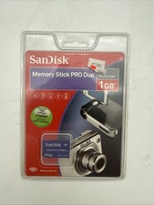 Brand New SanDisk SDMSPD-1024-A11 1.0 GB MemoryStick Pro Duo Sony